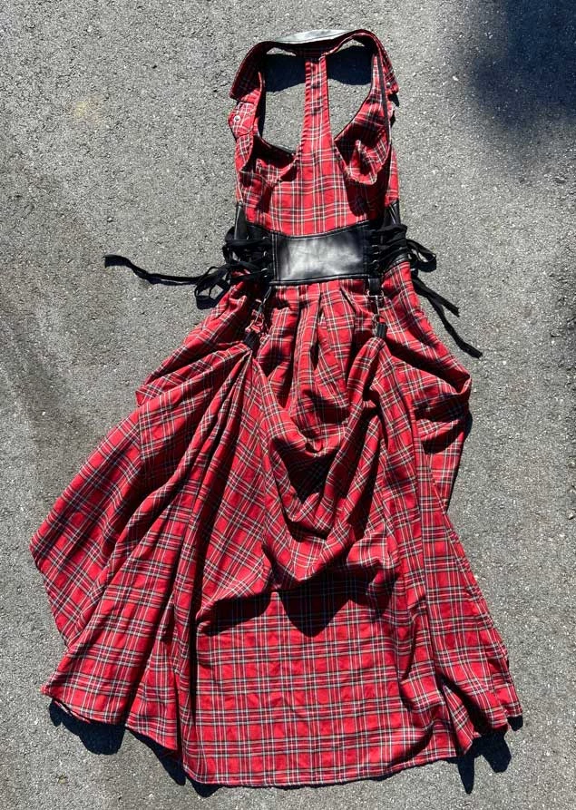 Lip Service VINTAGE PLAID BALLGOWN Archive 2 Lip Service VINTAGE PLAID BALLGOWN Archive