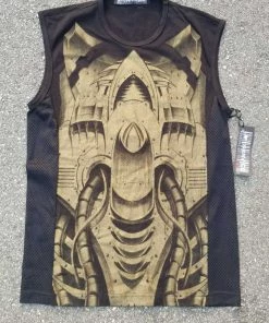 Lip Service Archive Mens Sleeveless Bio Mechanics Top