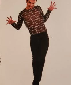 Lip Service FUCK Print Sheer Mesh Long Sleeve Top 15 Lip Service FUCK Print Sheer Mesh Long Sleeve Top