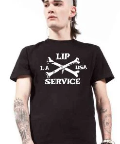 Lip Service Cross Bones T-shirt Men