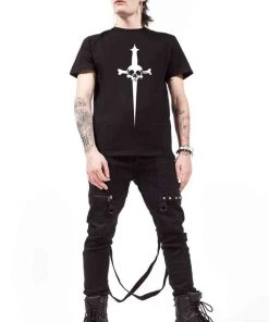 Lip Service Dagger T-shirt NEW!