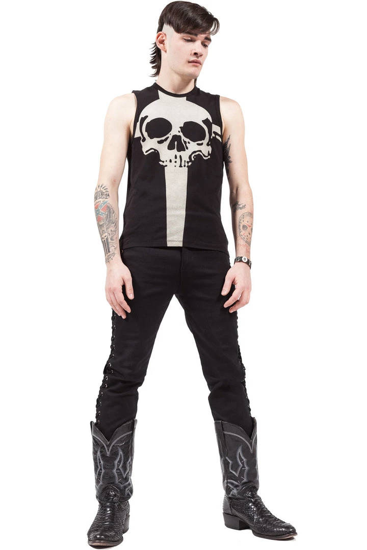 Lip Service Death Dealers Muscle Tee 3 Lip Service Death Dealers Muscle Tee