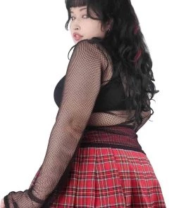 Lip Service NEW! Classic Fishnet Long Sleeve