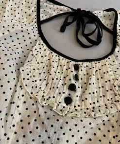 Lip Service Vintage Polka Dot Cap Sleeve Top Archive
