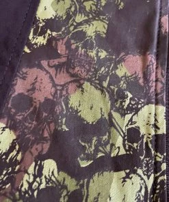 Vintage Lip Service Skull Camo Bustier