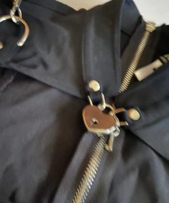 Lip Service Black Gansta Pranksta Bondage Top