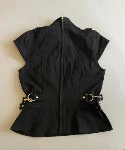 Lip Service Black Gansta Pranksta Bondage Top