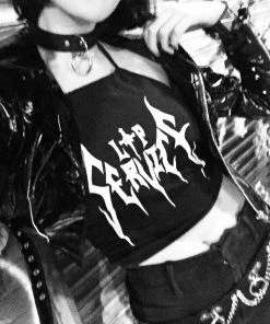 Riddick X Lip Service Halter Top Women