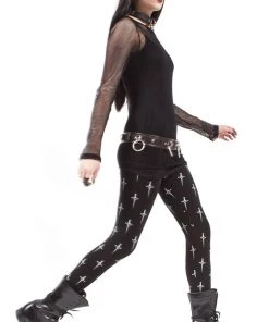 Lip Service Dagger Print Leggings