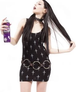 Lip Service Scoop Back Dagger Print Tank Dress