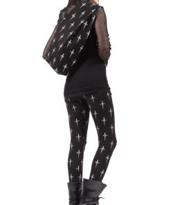 Lip Service Dagger Print Large Backpack Men