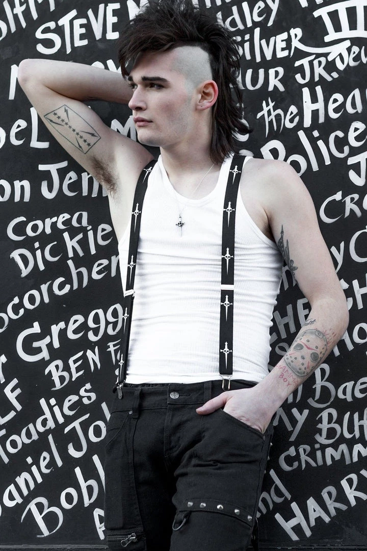 Lip Service Classic Dagger Pendant Necklace 3 Lip Service Classic Dagger Pendant Necklace