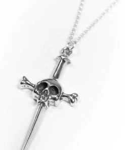 Lip Service Classic Dagger Pendant Necklace
