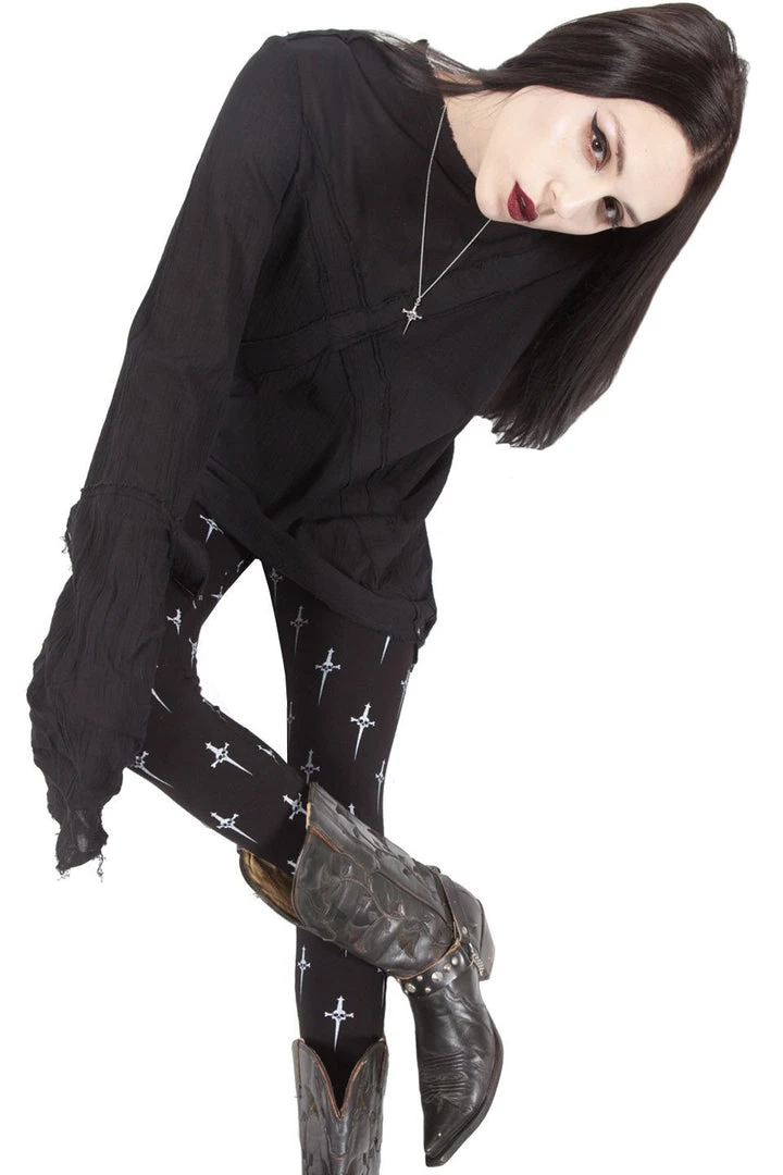 Lip Service Classic Dagger Pendant Necklace 2 Lip Service Classic Dagger Pendant Necklace