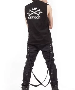 Lip Service Winged Skull T-shirt NEW!