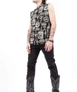 Lip Service Men Multi Logo Tee