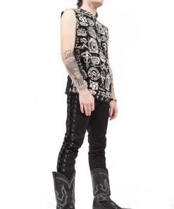 Lip Service Men Multi Logo Tee