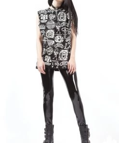 Lip Service Men Multi Logo Tee