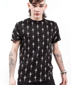 Lip Service Men Dagger Repeat Tee