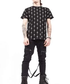 Lip Service Men Dagger Repeat Tee