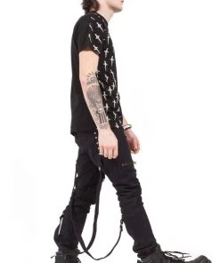 Lip Service Men Dagger Repeat Tee