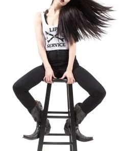 Lip Service Cross Bones Tank