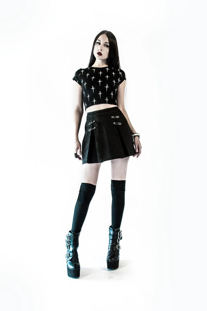 Lip Service Women Punk & Disorderly Skirt 2 Lip Service Women Punk & Disorderly Skirt
