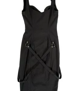 Lip Service Vintage Piece Of Work Bondage Dress