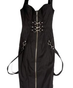 Lip Service Vintage Piece Of Work Bondage Dress