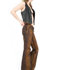 Lip Service Vintage Leopard Boot Cut Jeans Archive