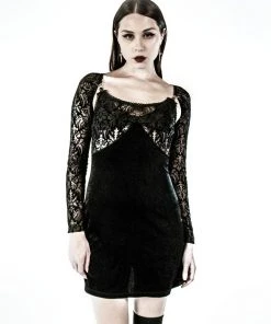 Lip Service Archive Vintage Velvet Burnout Dress