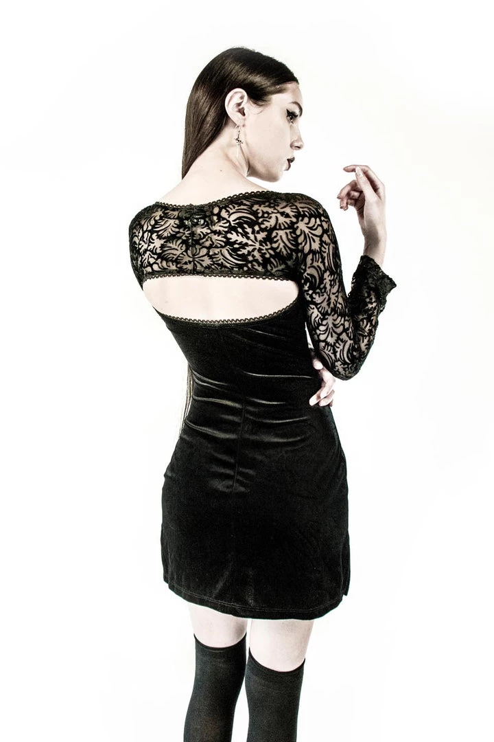 Lip Service Archive Vintage Velvet Burnout Dress 3 Lip Service Archive Vintage Velvet Burnout Dress