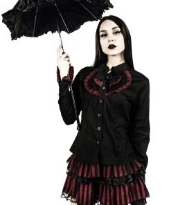Lip Service Vintage Blacklist Dark Circus Blouse