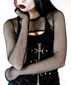 Lip Service Fishnet Shrug