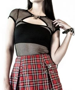 Lip Service Fishnet Lock Top Women