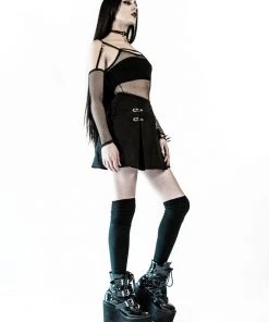 Lip Service Transformer Fishnet Top