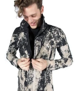 Lip Service Archive Porn Splatter Stretch Twill Jacket