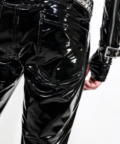 Lip Service NEW! Skinny PVC Vinyl Stretch Jeans