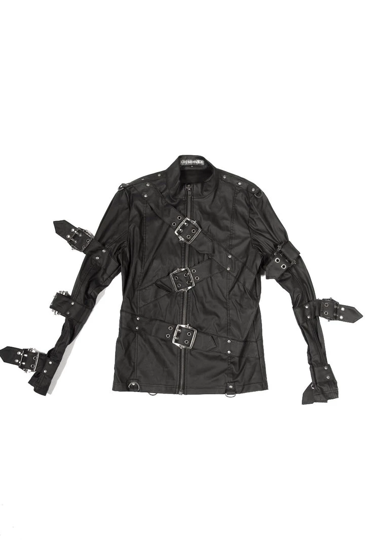 Lip Service Vintage Vegan Leather Straight Jacket Archive 4 Lip Service Vintage Vegan Leather Straight Jacket Archive