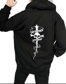 Lip Service Dagger Zip Hoodie