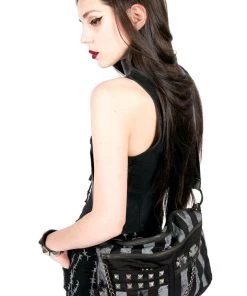 Lip Service Archive Vintage Batz & Bones Rocker Bag