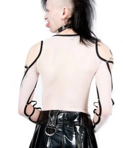 Lip Service Archive Vintage Fascist Fishnet Top