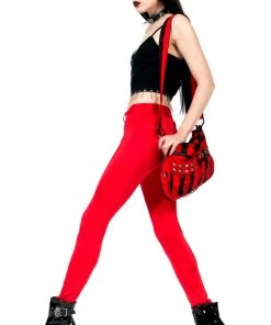 Lip Service Vintage Batz & Bones Rocker Bag Archive