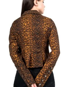 Lip Service Vintage Leopard Me Blazer