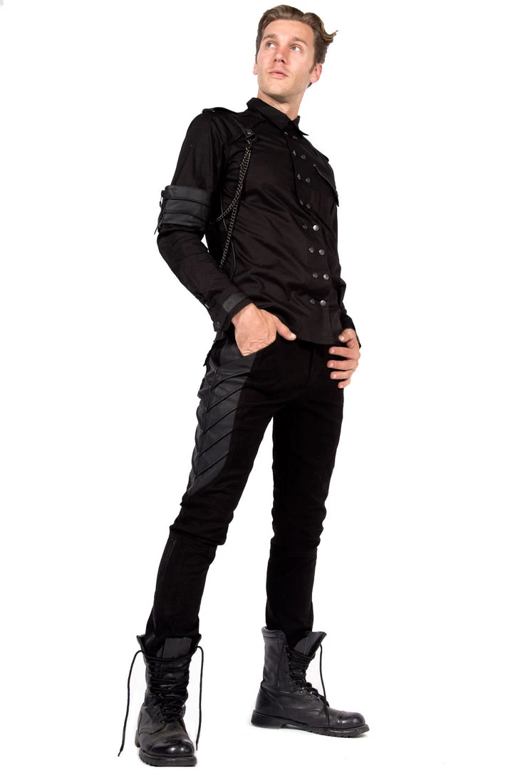 Lip Service Vintage Dead Nation Military Shirt Archive 3 Lip Service Vintage Dead Nation Military Shirt Archive