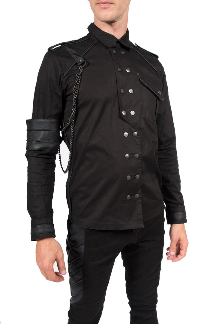 Lip Service Vintage Dead Nation Military Shirt Archive 1 Lip Service Vintage Dead Nation Military Shirt Archive