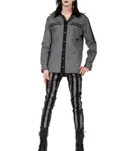 Lip Service Vintage Suspect Device Military Shirt Archive