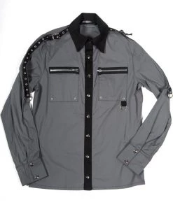 Lip Service Vintage Suspect Device Military Shirt Archive