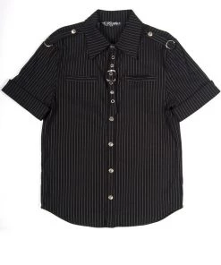 Lip Service Vintage Gangster Prankster Pinstriped Shirt Archive 7 Lip Service Vintage Gangster Prankster Pinstriped Shirt Archive