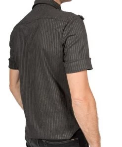 Lip Service Archive Vintage Gangster Prankster Pinstriped Shirt